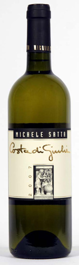 Michele Satta, D.O.C. Bolgheri Bianco, Vermentino/Sauvignon (Demi) “Costa di Giulia”
